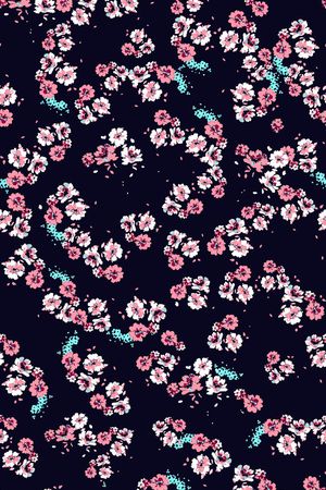 花朵印花花型图片