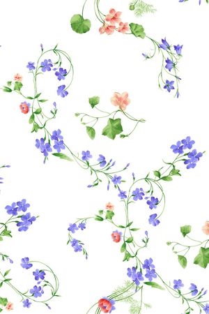 花朵印花花型图片
