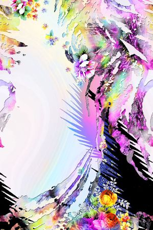欧美印花花型图片