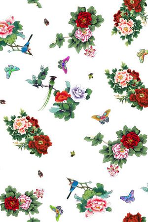 花朵印花花型图片