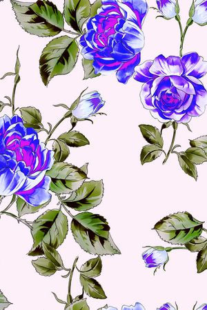 花瓣印花花型图片