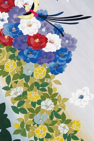 小鸟印花花型图片