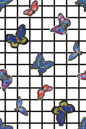 流行时尚印花花型图片