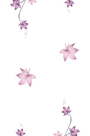 叶子印花花型图片