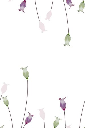 花卉印花花型图片