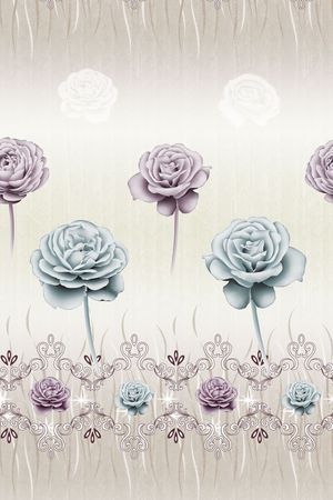花卉印花花型图片