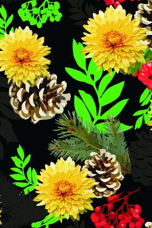 花卉印花花型图片