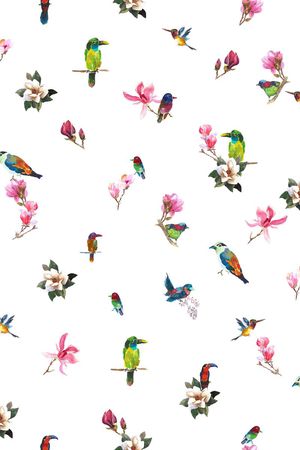 小碎花印花花型图片