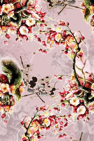 古典民族风印花花型图片