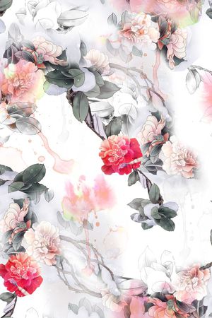 服装印花花型图片