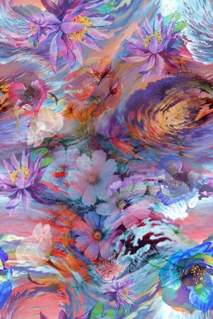 女装印花花型图片
