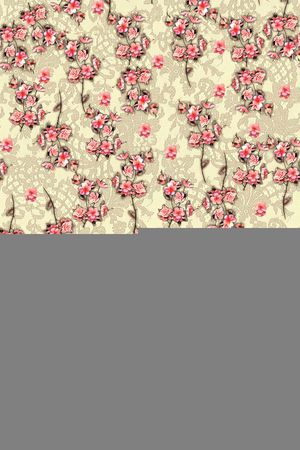 flowercolor印花花型图片
