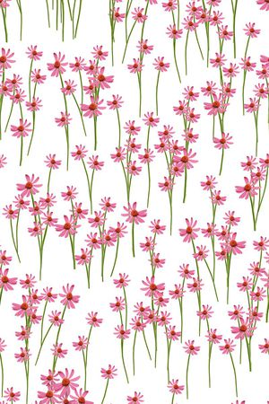 小碎花印花花型图片