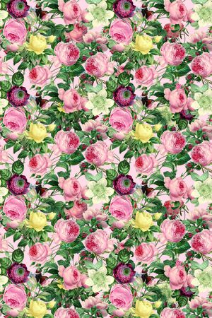 flowers印花花型图片