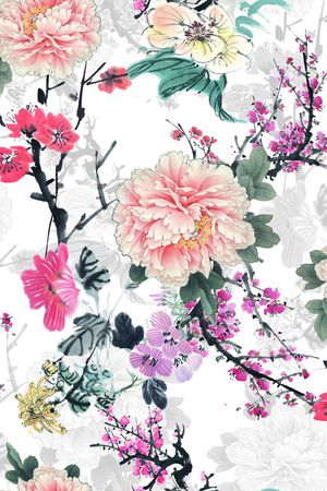 女装印花花型图片