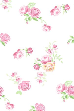 花朵印花花型图片