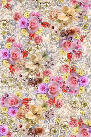 colorfull印花花型图片