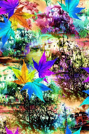 女装印花花型图片
