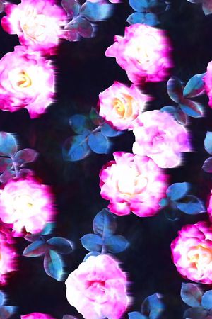 花朵印花花型图片