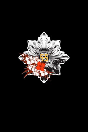 原创印花花型图片