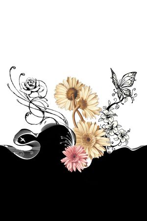 花卉印花花型图片