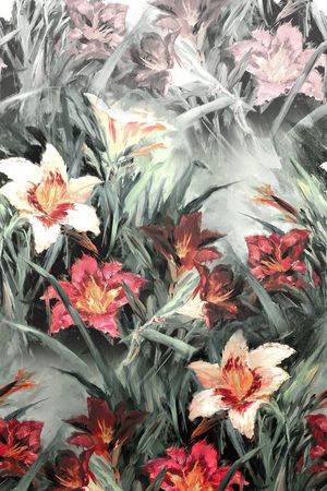 原创时尚印花花型图片