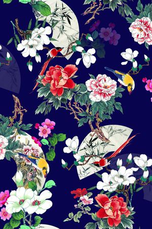 民族风印花花型图片
