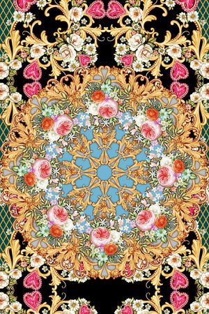 金属印花花型图片