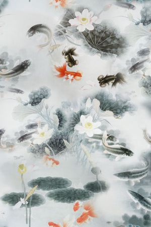 此花型为1/2跳接印花花型图片