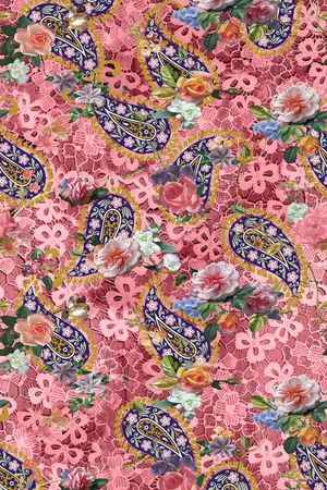 colorfull印花花型图片