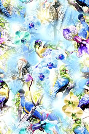花卉印花花型图片
