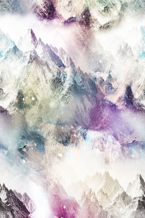 抽象印花花型图片
