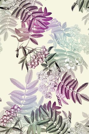 小碎花印花花型图片