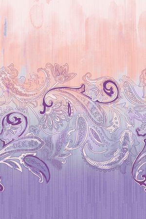 佩斯利印花花型图片