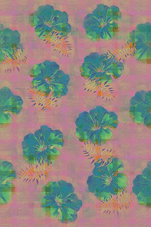 花卉印花花型图片