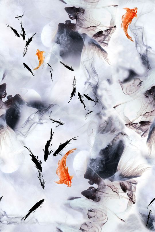 女装印花花型图片