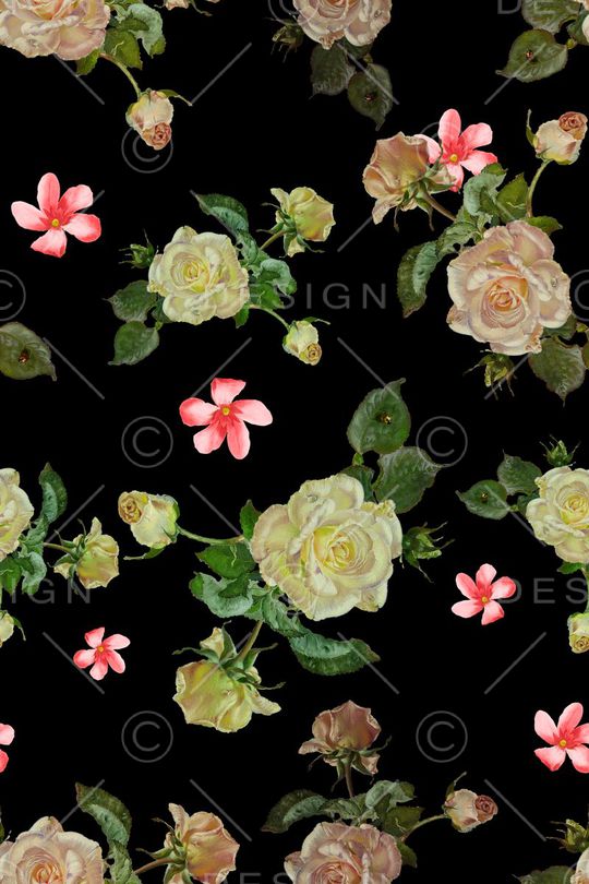 女装印花花型图片