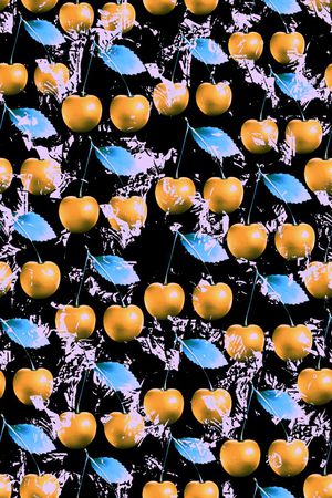 田园风印花花型图片
