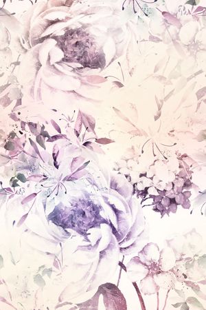 兰花印花花型图片