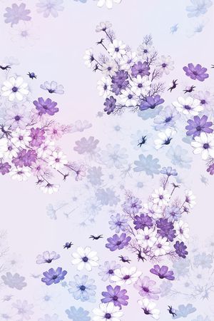 花瓣印花花型图片