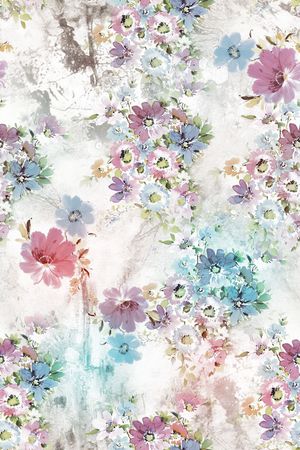花瓣印花花型图片