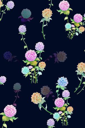 油画花印花花型图片