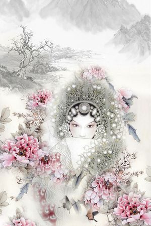 花卉印花花型图片