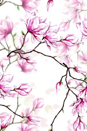 莫妮卡-女装花型印花花型图片