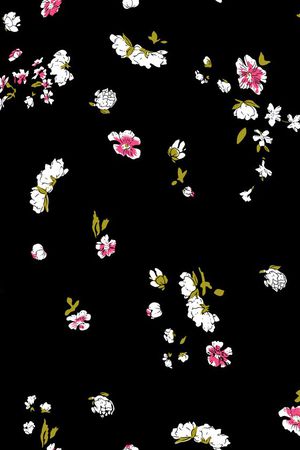 小碎花印花花型图片