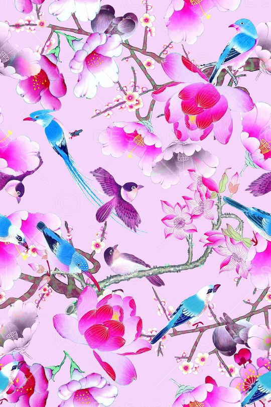 时尚中国风印花花型图片