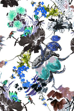女装印花花型图片