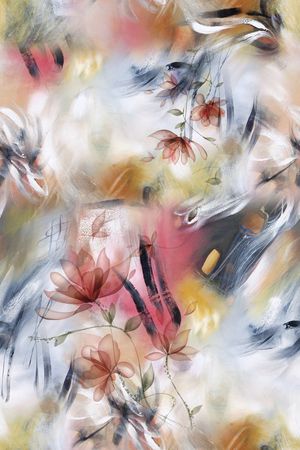 花卉印花花型图片
