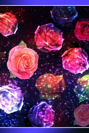 星空印花花型图片