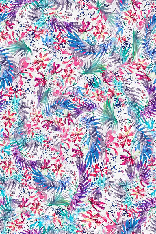 花卉印花花型图片